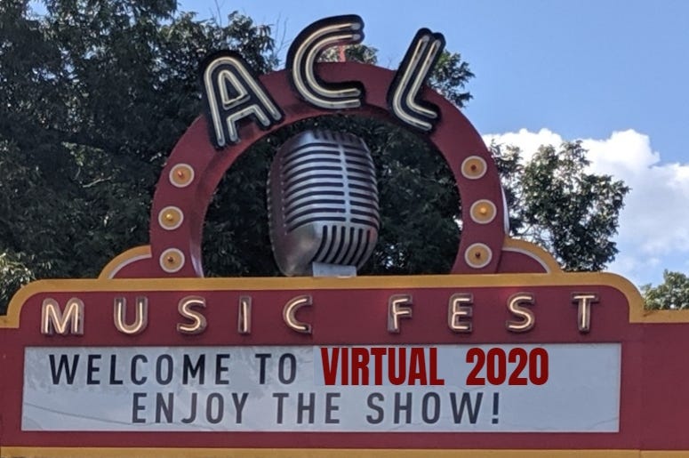 ACL Music Festival Zilker Park Sign / Photo by HR 2019