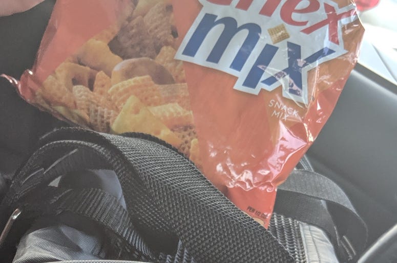 Big win with Cheddar Cheese Chex Mix Big win with Cheddar Cheese Chex Mix