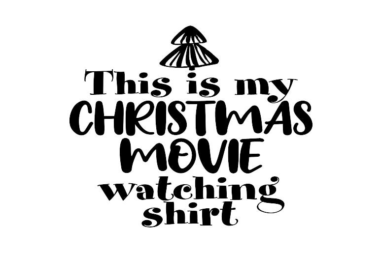 Christmas Movie Watching Shirt