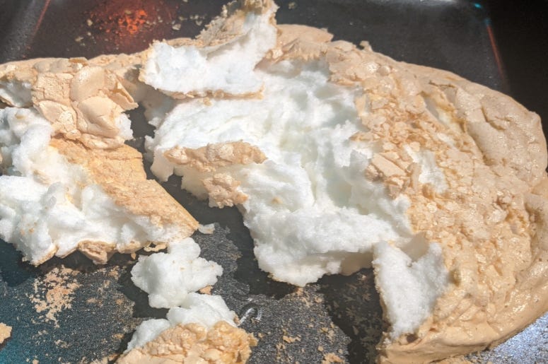Cloud bread fail maybe