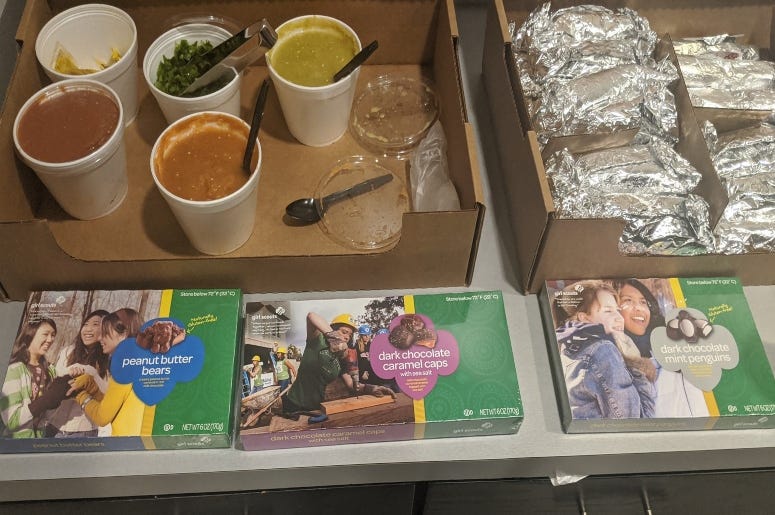 Girl Scouts Boxed Chocolates