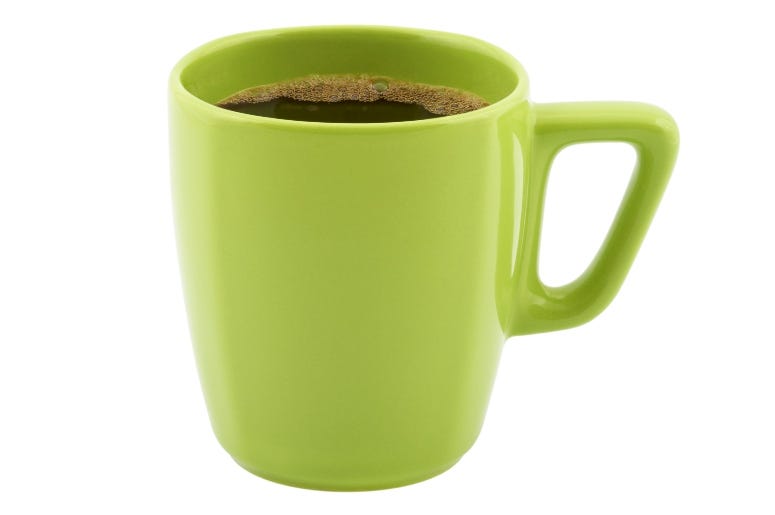 Green mug Homiel Getty Image