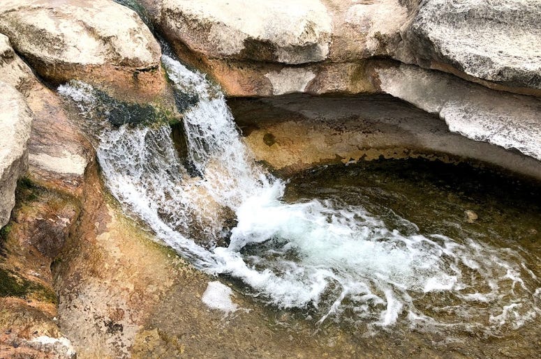water rocks