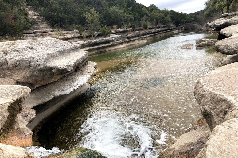 rocks water