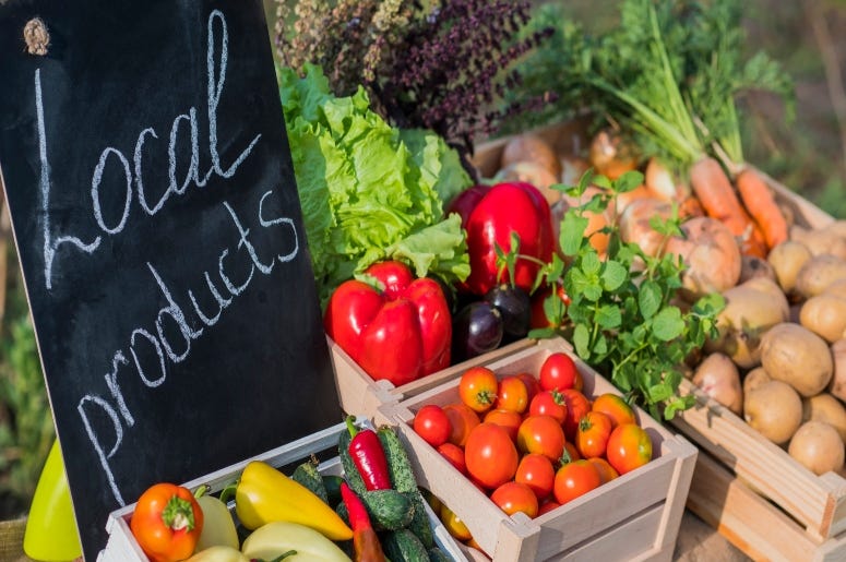 local farmers market Getty Images