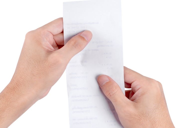 Receipt