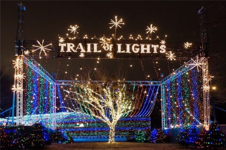 photo credit: Seymore Lacey Trail of Lights 2019