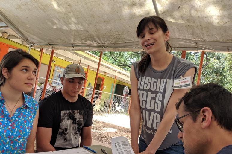 Adopting Night at Austin Pets Alive 6/29/19