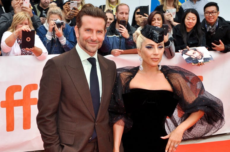 Bradley Cooper, Lady Gaga, Stefani Germanotta. "A Star Is Born'" premiere during 2018 Toronto International Film Festival at Roy Thomson Hall. Bradley Cooper, Lady Gaga, Stefani Germanotta. "A Star Is Born'" premiere during 2018 Toronto International Film Festival at Roy Thomson Hall.