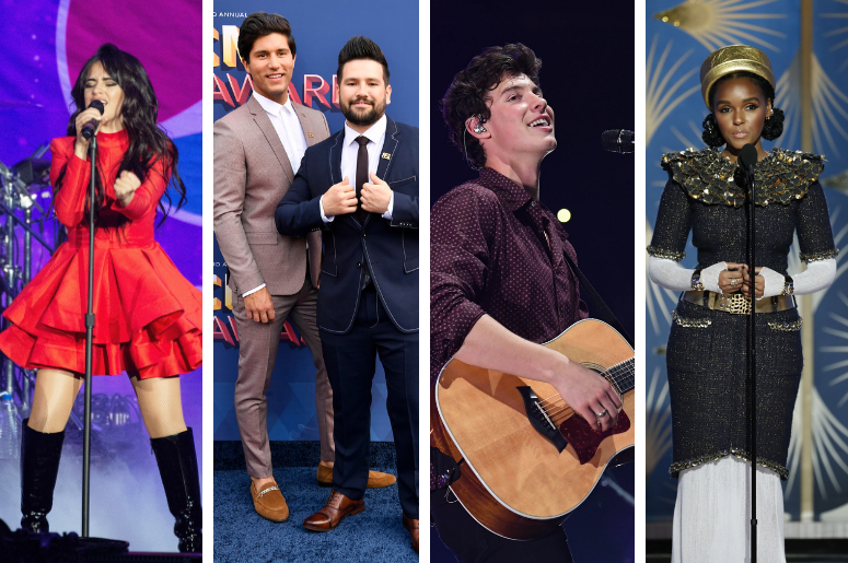 Camila Cabello, Dan + Shay, Shawn Mendes, Janelle Monae Camila Cabello, Dan + Shay, Shawn Mendes, Janelle Monae