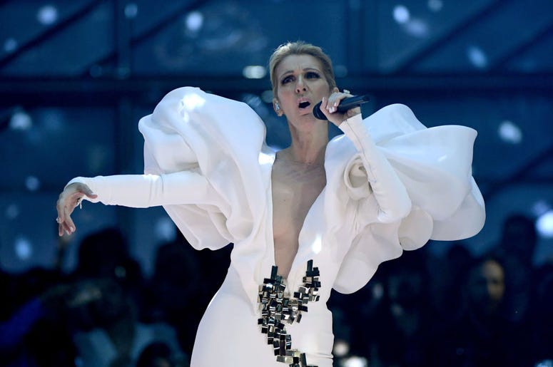 Singer Celine Dion performs during the 2017 Billboard Music Awards at T-Mobile Arena on May 21, 2017 in Las Vegas, Nevada Singer Celine Dion performs during the 2017 Billboard Music Awards at T-Mobile Arena on May 21, 2017 in Las Vegas, Nevada