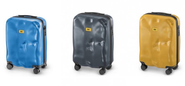 damaged luggage