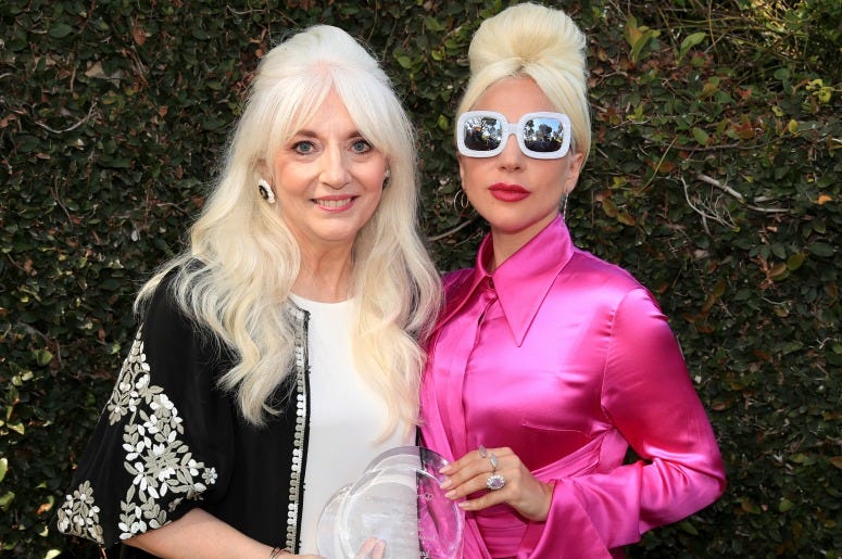 Cynthia Germanotta And Lady Gaga Cynthia Germanotta And Lady Gaga
