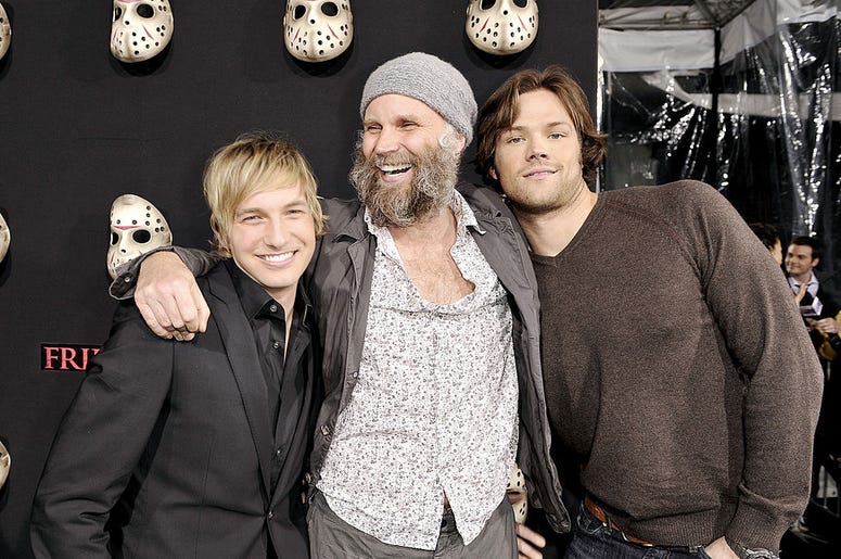 Actor Ryan Hanson, director Marcus Nispel and actor Jerad Padalecki arrive at the premiere of Warner Bros.' "Friday the 13th" at the Chinese Theater on February 9, 2009 in Los Angeles, California Actor Ryan Hanson, director Marcus Nispel and actor Jerad Padalecki arrive at the premiere of Warner Bros.' "Friday the 13th" at the Chinese Theater on February 9, 2009 in Los Angeles, California