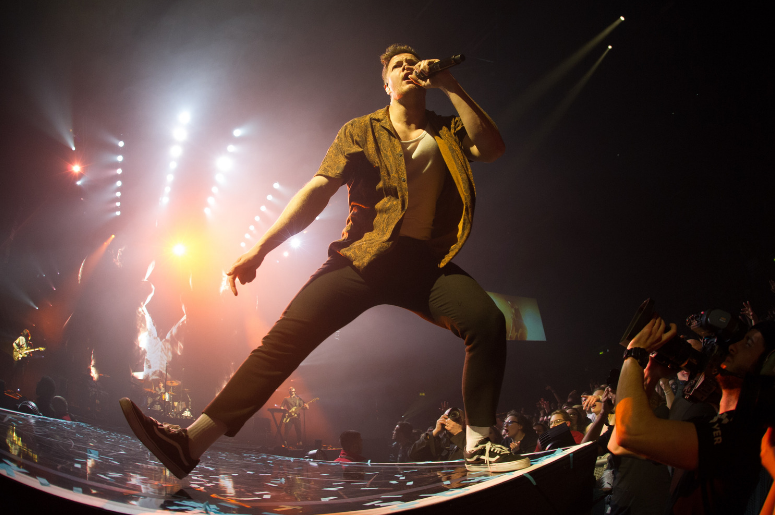 Dan Reynolds of Imagine Dragons Dan Reynolds of Imagine Dragons