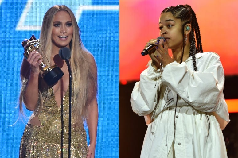 Jennifer Lopez And Ella Mai Jennifer Lopez And Ella Mai