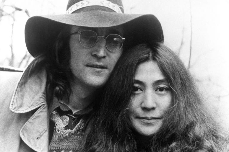John Lennon and Yoko Ono John Lennon and Yoko Ono