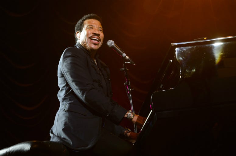 Lionel Ritchie performs at the Henley Festival in Henley-on-Thames, Oxfordshire. Lionel Ritchie performs at the Henley Festival in Henley-on-Thames, Oxfordshire.
