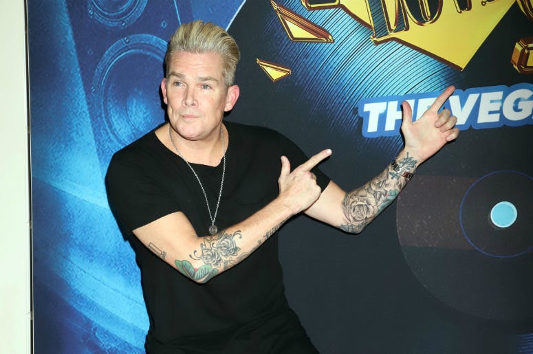 Mark McGrath attending the 'I Love The 90s' Grand Opening Mark McGrath attending the 'I Love The 90s' Grand Opening
