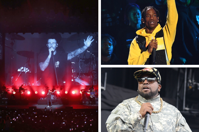 The NFL announces Travis Scott and Big Boi will join Maroon 5 during the Super Bowl LIII halftime show The NFL announces Travis Scott and Big Boi will join Maroon 5 during the Super Bowl LIII halftime show