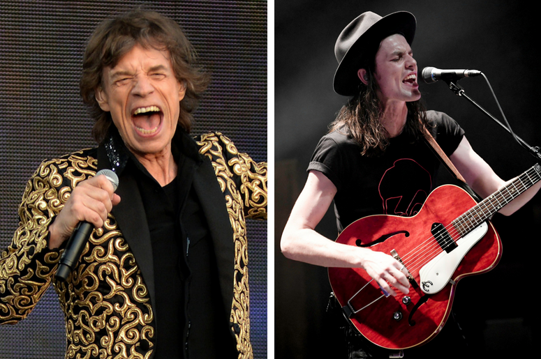 James Bay and Mick Jagger James Bay and Mick Jagger