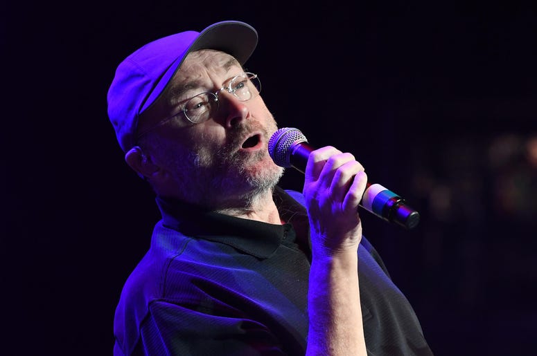 Phil Collins performs during the Little Dreams Foundation Benefit Gala Phil Collins performs during the Little Dreams Foundation Benefit Gala