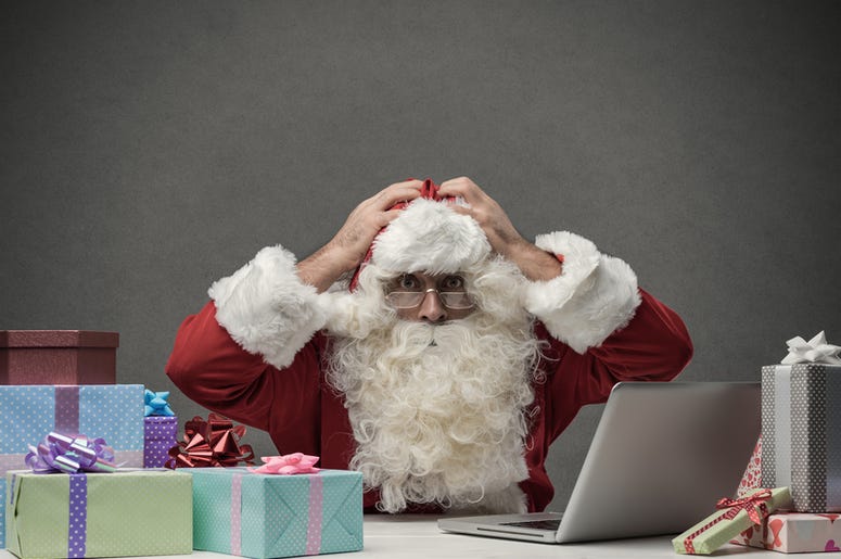 Stressed Santa Stressed Santa