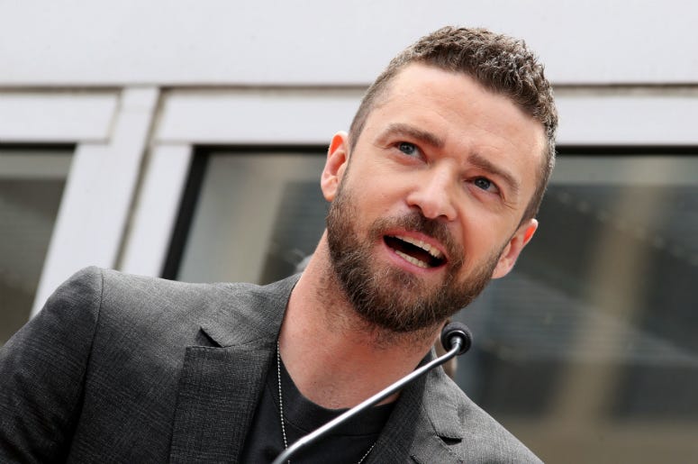 Justin Timberlake Justin Timberlake.NSYNC Honored With Star On The Hollywood Walk Of Fame.