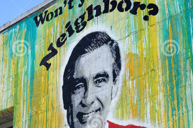 Mr. Rogers saves PBS. Mr. Rogers saves PBS.