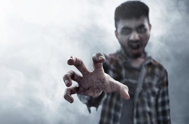 Zombie show filming in Hopewell