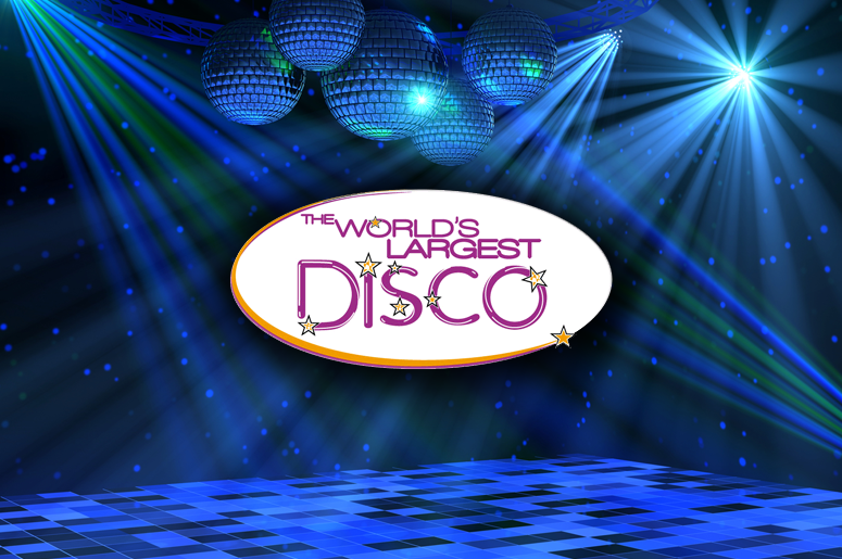 The Worlds Largest Disco Flipper