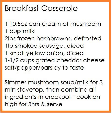 easy meals during quarantine