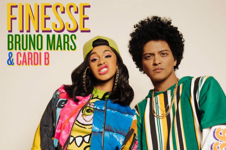 Bruno Marrs Drops 'Finesse' Remix Featuring Cardi B Bruno Marrs Drops 'Finesse' Remix Featuring Cardi B