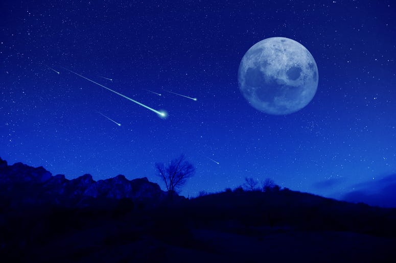 Full Moon Meteors