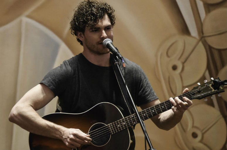 Recording artist Vance Joy performs at the Seminole Hard Rock. Recording artist Vance Joy performs at the Seminole Hard Rock.
