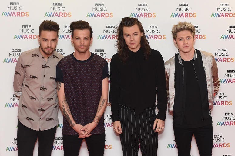 Liam Payne, Louis Tomlinson, Harry Styles and Niall Horan of One Direction Liam Payne, Louis Tomlinson, Harry Styles and Niall Horan of One Direction