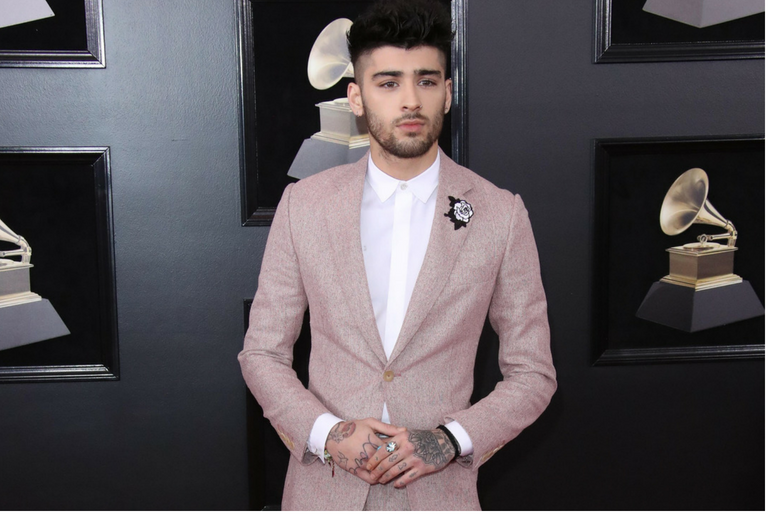 Zayn Malik arrives at the 60th Annual Grammy Awards Zayn Malik arrives at the 60th Annual Grammy Awards