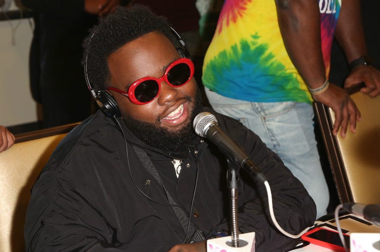 24 Hrs LOS ANGELES, CA - JUNE 24: 24hrs at day 2 of the Radio Broadcast Center, sponsored by Sprite, during the 2017 BET Awards at Microsoft Square on June 24, 2017 in Los Angeles, California.