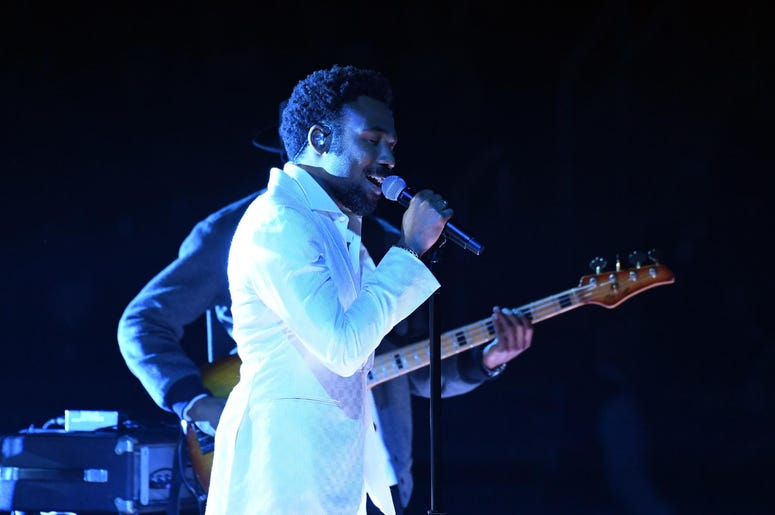 Childish Gambino aka Donald Glover performs Terrified Childish Gambino aka Donald Glover performs Terrified