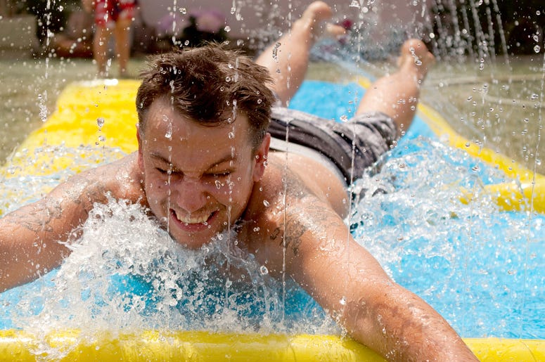 Slip 'N Slide sales DOUBLED