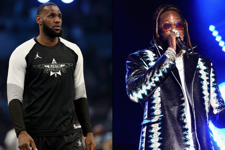 Lebron James x 2 Chainz Lebron James x 2 Chainz