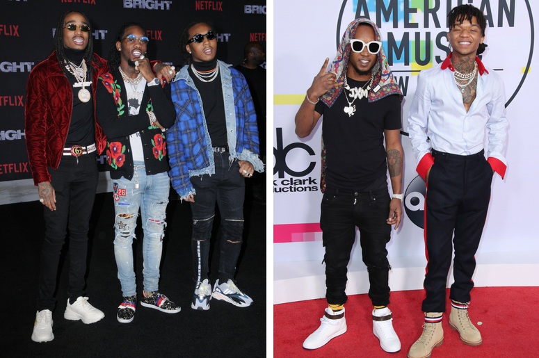 Migos and Rae Sremmurd Migos and Rae Sremmurd