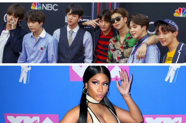 BTS Nicki Minaj BTS Nicki Minaj