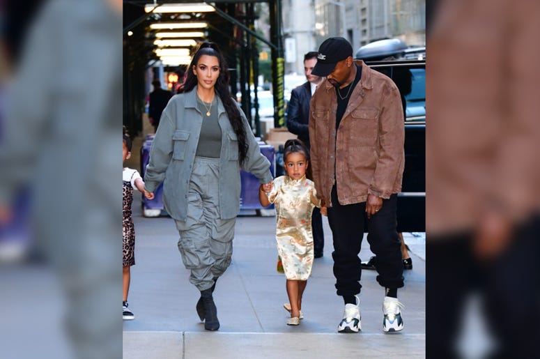 Kany West, Kim Kardashian, North West