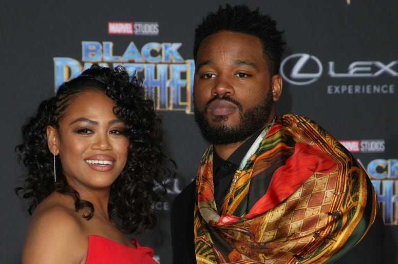Zinzi Evans and Ryan Coogler Zinzi Evans and Ryan Coogler