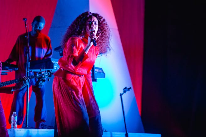 Solange Knowles Singer-songwriter Solange Knowles performs onstage at Day For Night Festival on December 17, 2017 in Houston, Texas.