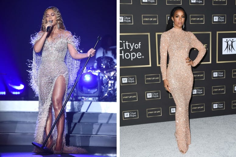 Beyonce and Kelly Rowland Beyonce and Kelly Rowland