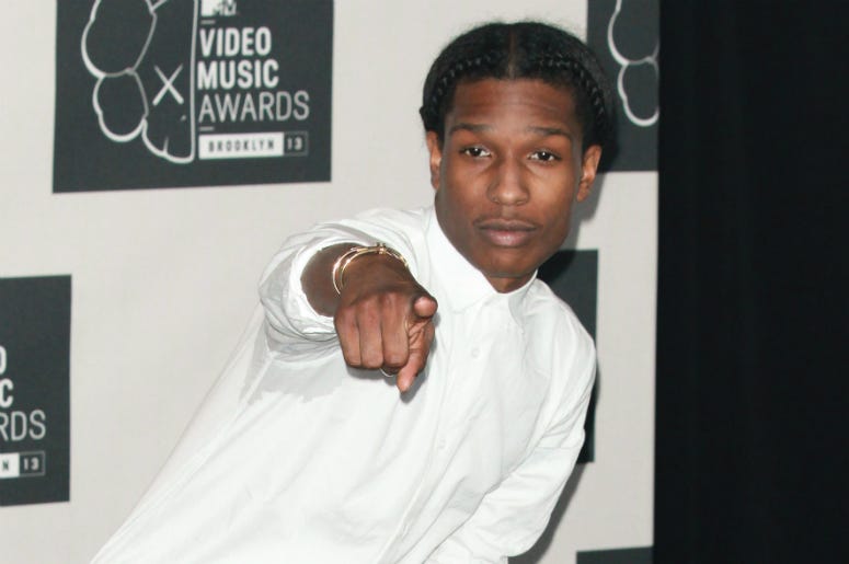 A$AP Rocky 25 August 2013 - Brooklyn, New York - ASAP Rocky. 2013 MTV Video Music Awards held at The Barclays Center.