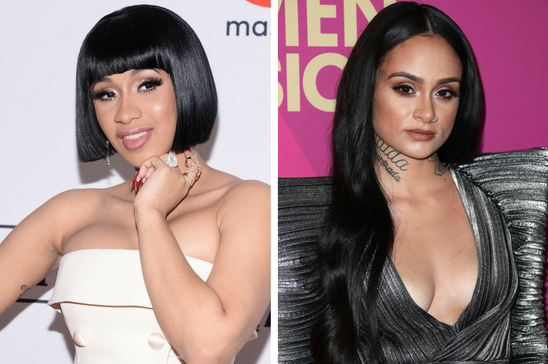 Cardi B | Kehlani Recording artist Cardi B attends the Clive Davis and Recording Academy Pre-GRAMMY Gala and GRAMMY Salute to Industry Icons Honoring Jay-Z on January 27, 2018. / Kehlani at Billboard Women in Music 2017 at the Ray Dolby Ballroom on November 30, 2017 in Ho