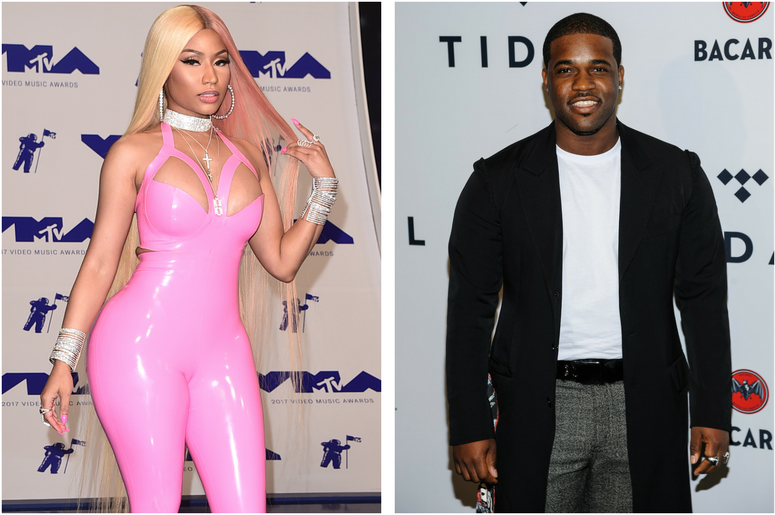 Nicki Minaj. 2017 MTV Video Music Awards held at The Forum in Los Angeles. / A$AP Ferg. TIDAL X: Brooklyn at Barclays Center. Nicki Minaj. 2017 MTV Video Music Awards held at The Forum in Los Angeles. / A$AP Ferg. TIDAL X: Brooklyn at Barclays Center.